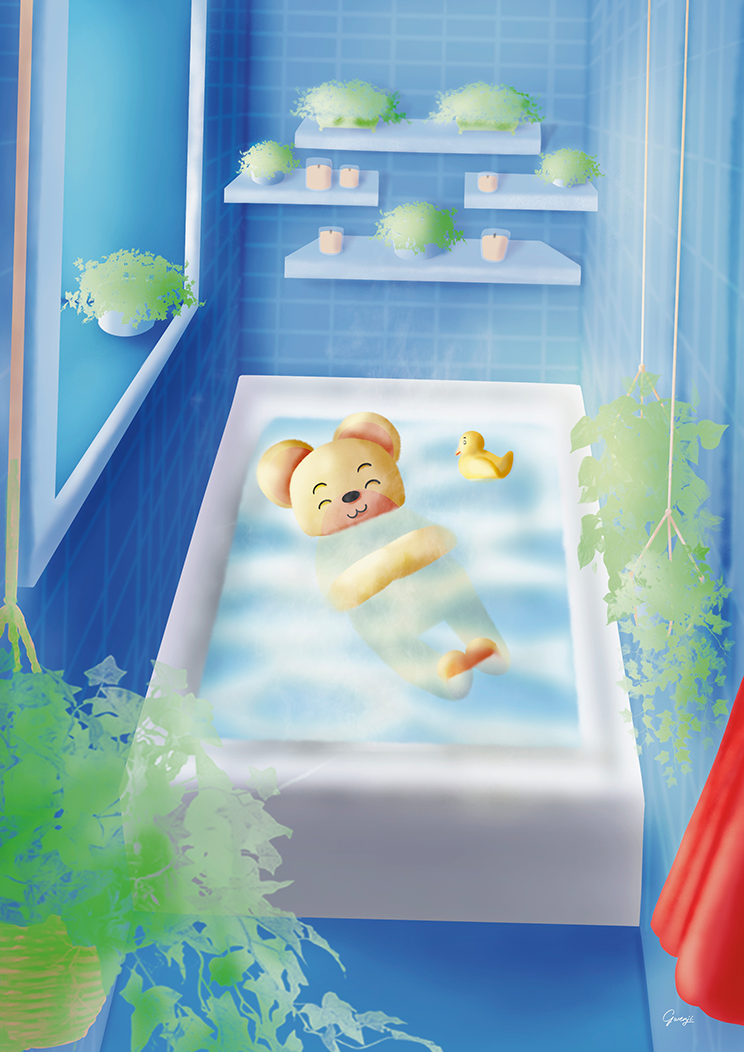 Illustrations – Salle de bain