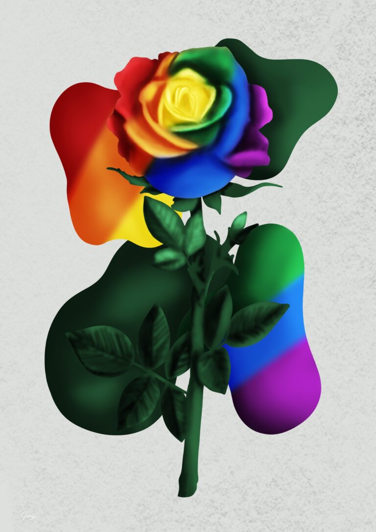 Illustrations – Roses  LGBT
