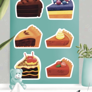 Stickers Gâteaux