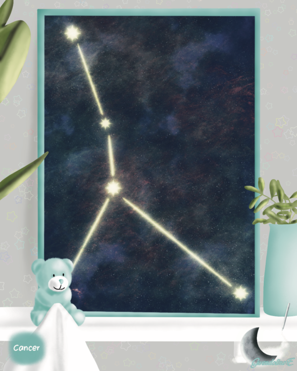 Affiches Constellations zodiacales Cancer