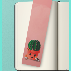 Cactus avec oiseaux ~ Marque-pages